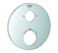 Rosace Grohe Atrio 2 trous Chromé 49074000