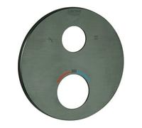 Grohe Grohe Rosace 49074 ronde pour THM-FMS graphite dur brossé Quantité:1