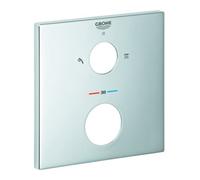 Grohe Grohe Rosace 49102 carrée pour ensembles thermostatiques chrome Quantité:1