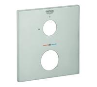 Grohe Grohe Rosace 49109 carrée pour ensembles de montage THM supersteel Quantité:1