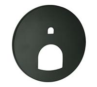 Grohe Grohe Rosace 49118 ronde pour EHM-FMS avec inverseur 2 voies graphite dur geb. Quantité:1