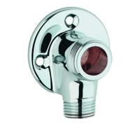 Grohe Grohe Rosace murale 12015 1/2"x3/4" chrome Quantité:1