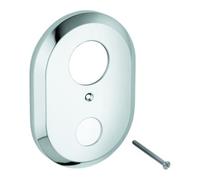 Grohe Grohe Rosace murale 440016 pour mitigeur de baignoire encastré Eichelberg chrome Quantité:1