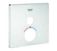Rosace Grohe Pour Thermostat avec 1 vanne d'arrêt Blanc Lune 49038LS0