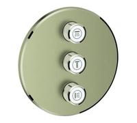 Grohe Grohe Set complet Grohtherm Smartcontrol encastré, triple, rond, nickel brossé Quantité:1