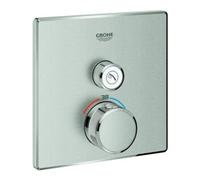 Grohe Grohe Set complet Grohtherm Smartcontrol superposé, angle, encastré UP-THM, 1 vanne d'arrêt Quantité:1