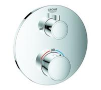 Grohe Grohe Set de montage complet Grohtherm chr, thermostat encastré baignoire avec commutateur 2 voies Quantité:1