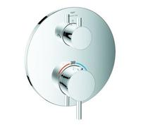 Mitigeur Mural Douche Grohe Atrio Thermostatique, 2 sorties Chromé