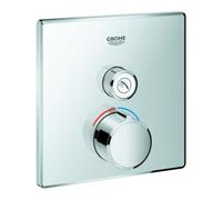 Grohe Grohe Set de montage Smartcontrol chromé, mitigeur digital, avec 1 vanne d'arrêt Quantité:1