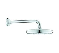 Grohe Pomme de douche Tempesta 210 286 mm, rÃ©gulateur de dÃ©bit GROHE EcoJoy - 26412000