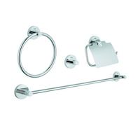 GROHE Essentials - Ensemble accessoires WC 5 en 1 chrome