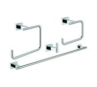 Grohe Grohe Set de salle de bain Essentials Cube 4 en 1, fixation dissimulée, chrome Quantité:1