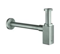 Siphon en laiton pour lavabo, Technologie StarLight éclatant et durable, Supersteel (40564DC0)