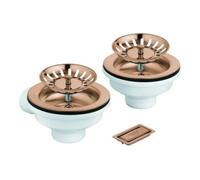 Grohe Grohe Siphon d'évier 40997 1 cuve sans excentrique warm sunset brossé Quantité:1