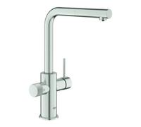 Grohe Grohe SPT Robinet Blue Pure Minta 30590 L-sortie azb. mousse supersteel Quantité:1