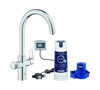 Robinet Grohe Blue Pure Baucurve Chrome Bec C Système Filtration Eau | 305