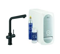 Grohe Grohe Starterkit Blue Home 31454_1 Bluetooth/WIFI Bec en L noir velours Quantité:1