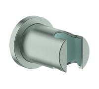 GROHE Support mural de douchette Rainshower 27074DC0 – Supersteel, non orientable, rosace ronde