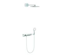 Grohe Grohe Système de douche Rainshower SmartC 360Duo blanc, thermostat apparent, combo apparent/encastré Quantité:1