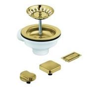 GROHE Kit vidage avec excentreur pour évier à 1 cuve Or (G40996GN0)