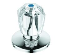 Grohe Grohe Tête 11544 3/4" pour robinets encastrés Poignée brillante Marquage bleu chrome Quantité:1