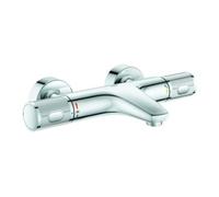 Mitigeur thermostatique bain GROHTHERM 1000 Performance Montage mural chrome