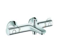 Grohe Grohe Thermostat de baignoire Grohtherm 800 1/2", montage mural, chrome Quantité:1