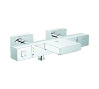 GROHE Mitigeur thermostatique 2 sorties 1/2" chromé, montage mural, DN 15