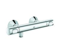 Grohe Grohe Thermostat de douche Grohtherm 500 1/2", montage mural, chrome Quantité:1