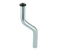 Grohe Grohe Tuyau de chasse d'urinoir 20 cm, Ø 1,8 cm, MS, chrome, déviation 5 cm Quantité:1