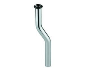 Grohe Grohe Tuyau de chasse d'urinoir 20 cm, d 1,8 cm, MS, chrome, coude 3 cm Quantité:1