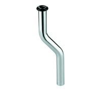 Grohe Grohe Tuyau de rinçage pour urinoir 20 cm, Ø 1,8 cm, MS, chrome, coudé 4 cm Quantité:1