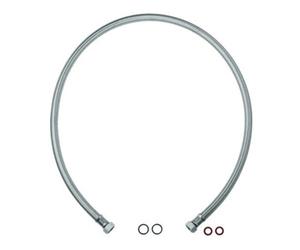 Grohe Grohe Tuyau sous pression 07772 pour combinaison baignoire 3 trous mono-commande chrome Quantité:1
