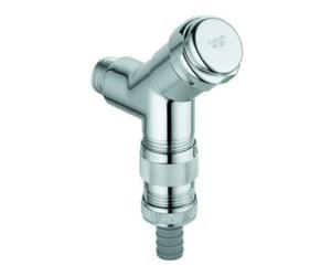 Grohe Grohe Valve d'arrêt 1/2", chrome, avec sécurité anti-retour pour tuyau intérieur Quantité:1
