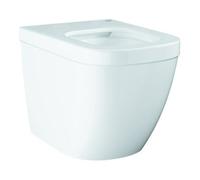 Grohe Grohe WC sur pied, céramique Euro alpin blanc, sans rebord, sortie horizontale Quantité:1
