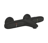 Grohe Grohtherm 1000 Mitigeur baignoire - 2 trous - thermostatique - noir mat 348162433