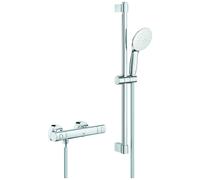 Grohe Grohtherm 800 Thermostat de douche Cosmopolitan 34768001 avec set de douche 600 mm, chromé
