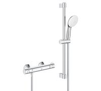 Grohe Grohtherm 800 Mitigeur douche Comfort - 150mm - avec raccords - 60cm - Chrome 34565002