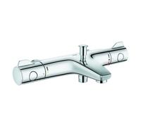 Grohe Grohtherm 800 mitigeur thermostatique pour bain, portée 142mm, sans raccords, 34568000