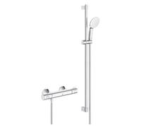 Grohe Grohtherm 800 thermostat de douche 34566002 avec set de douche, longueur 900 mm, chromé