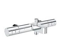 GROHE Grohtherm 800 Cosmopolitan - Mitigeur thermostatique de bain avec 2 sorties et sans raccords en S chrome