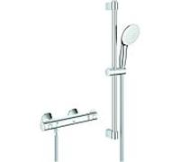 Grohe Grohtherm 800 thermostat de douche 34565002 avec set de douche, longueur 600 mm, chromé