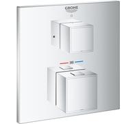Grohe Grohtherm Cube mitigeur de douche encastrée oui StarLight Chrome 24153000