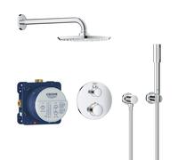 Grohe Grohtherm Ensemble de douche encastré avec mitigeur thermostatique, 34732000,