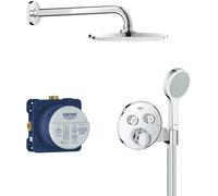 Grohe Grohtherm SmartControl ensemble de douche encastré avec thermostat oui chrome 34743000