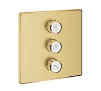 Grohe Smartcontrol garniture 29127GN0 cool sunrise brossé, carré, vanne dissimulée à 3 voies