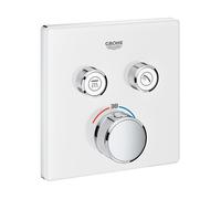 Grohe Grohtherm SmartControl mitigeur bain-douche encastrée avec thermostat blanc 29156LS0