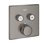 Grohe Grohtherm SmartControl mitigeur bain-douche encastrée avec thermostat Brushed Hard Graphite 29124AL0