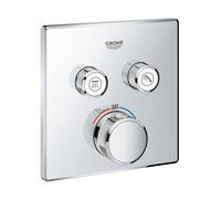 GROHE THERMOSTATIQUE POUR INSTALLATION ENCASTRÉE 2 SORTIES