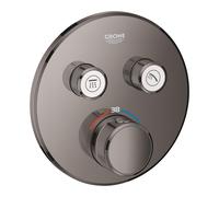 Grohe Grohtherm SmartControl mitigeur bain-douche murale avec thermostat Hard Graphite 29119A00